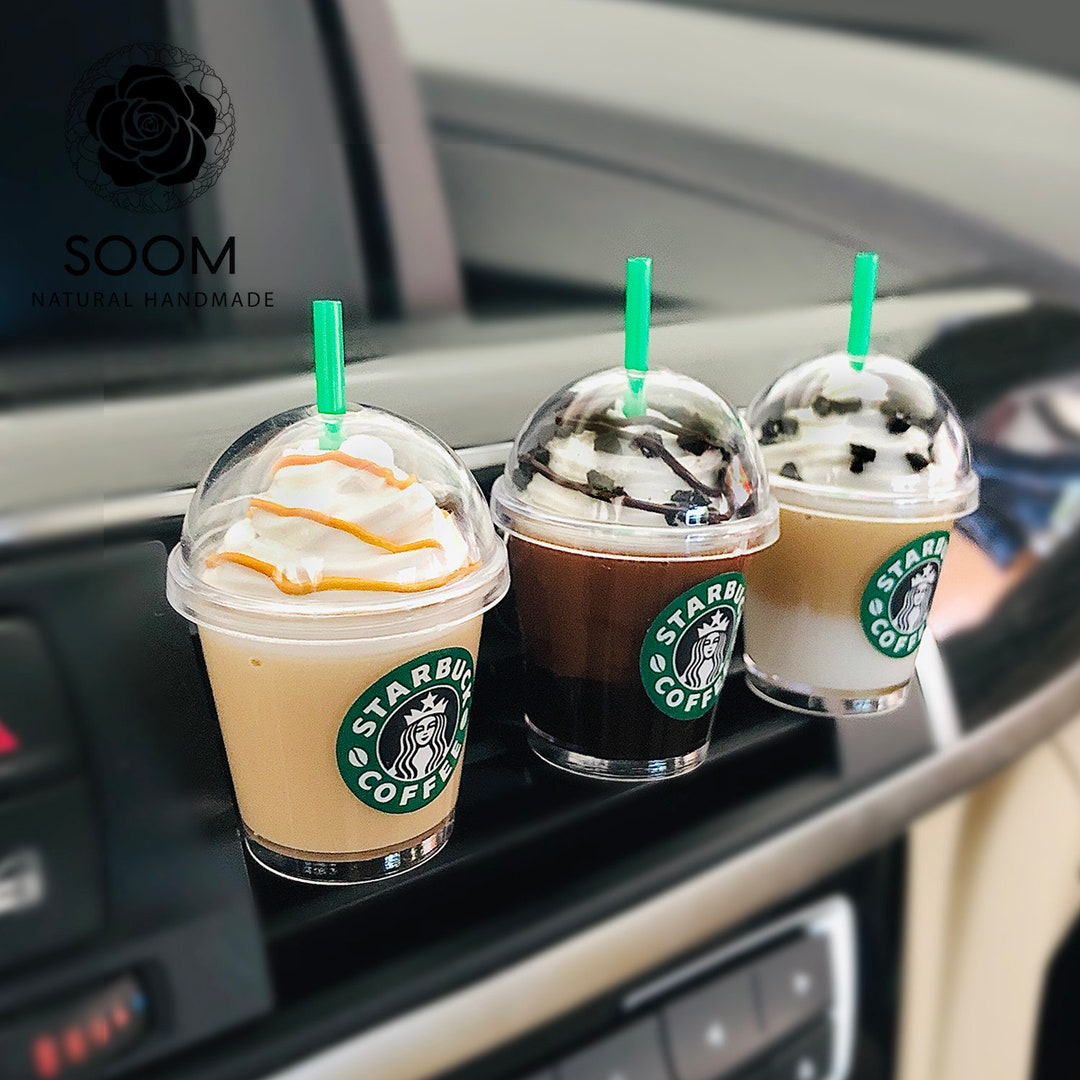 Miniature Starbucks Coffee Cup Drink/car Accessories/ Mask Holder