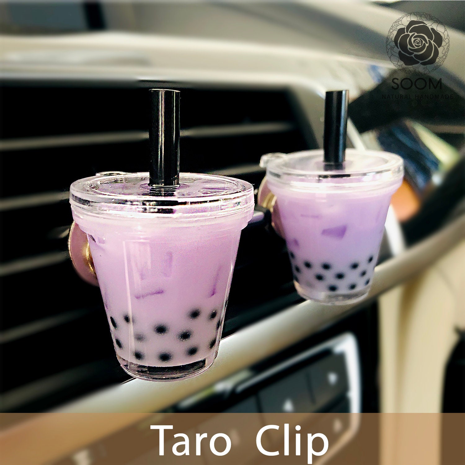 Miniature Boba Bubble Tea Milk Tea Drink/Car Mask Holder /Car - Etsy Denmark