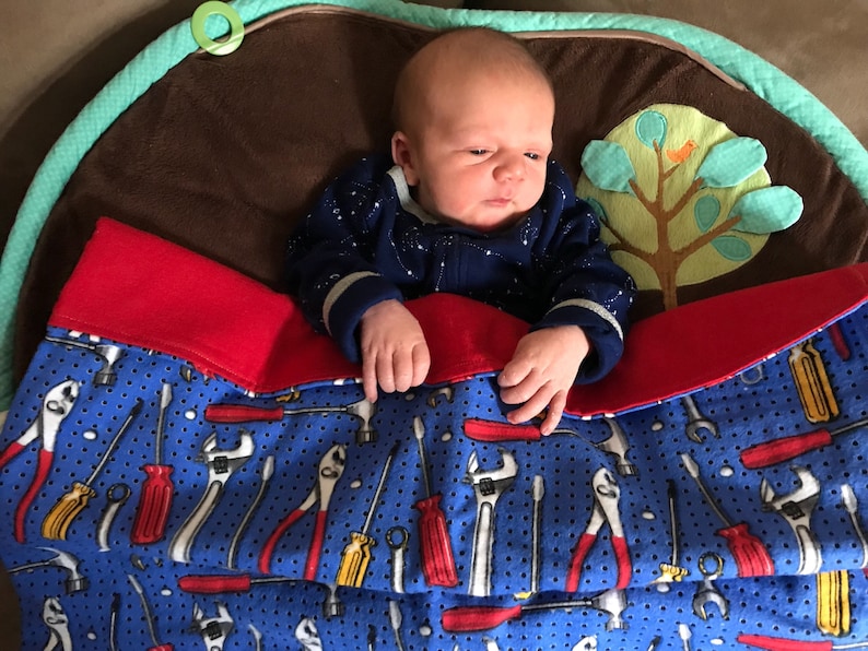 New Baby Boy Gift Baby Boy Construction Worker Design Blanket Is The Perfect Baby Boy Shower Gift Or Baby Boy Blanket