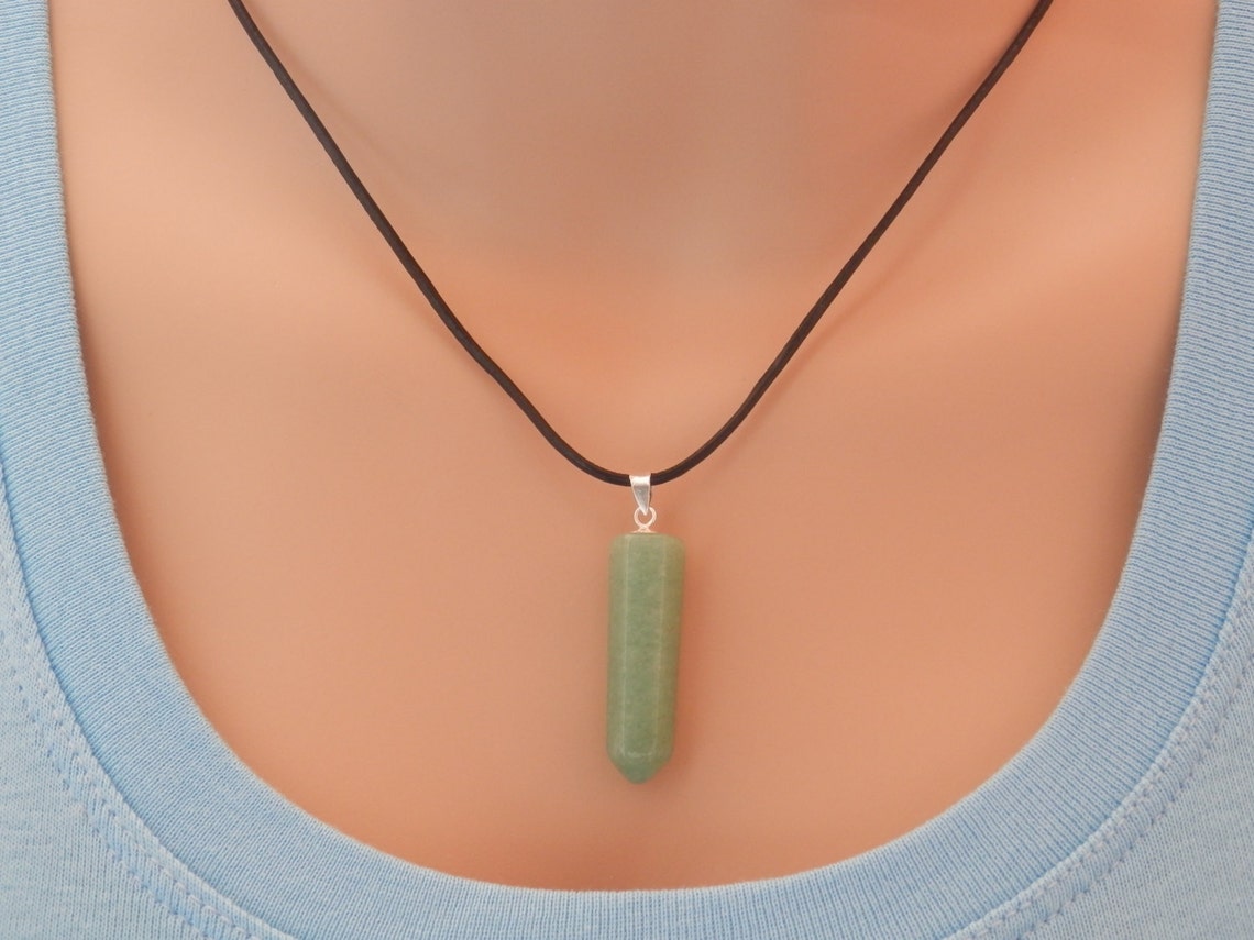 Jade Choker Jade Jewelry Jade Choker Crystal Point Necklace Etsy