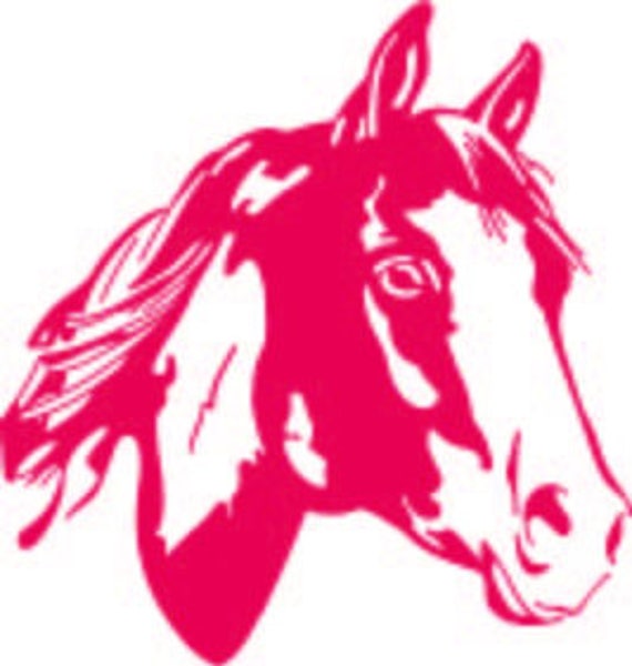 Download Paint Horse Head SVG vector art clip art silhouette cricut ...