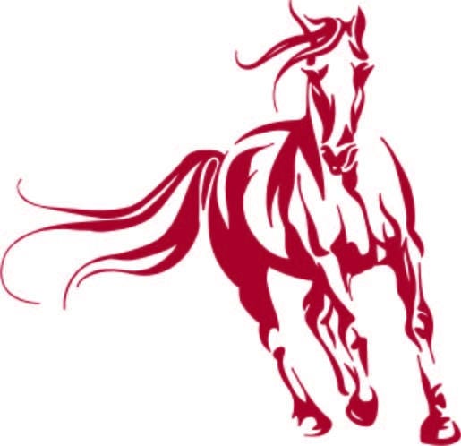 Download Running Horse silhouette SVG clipart cutting file instant ...