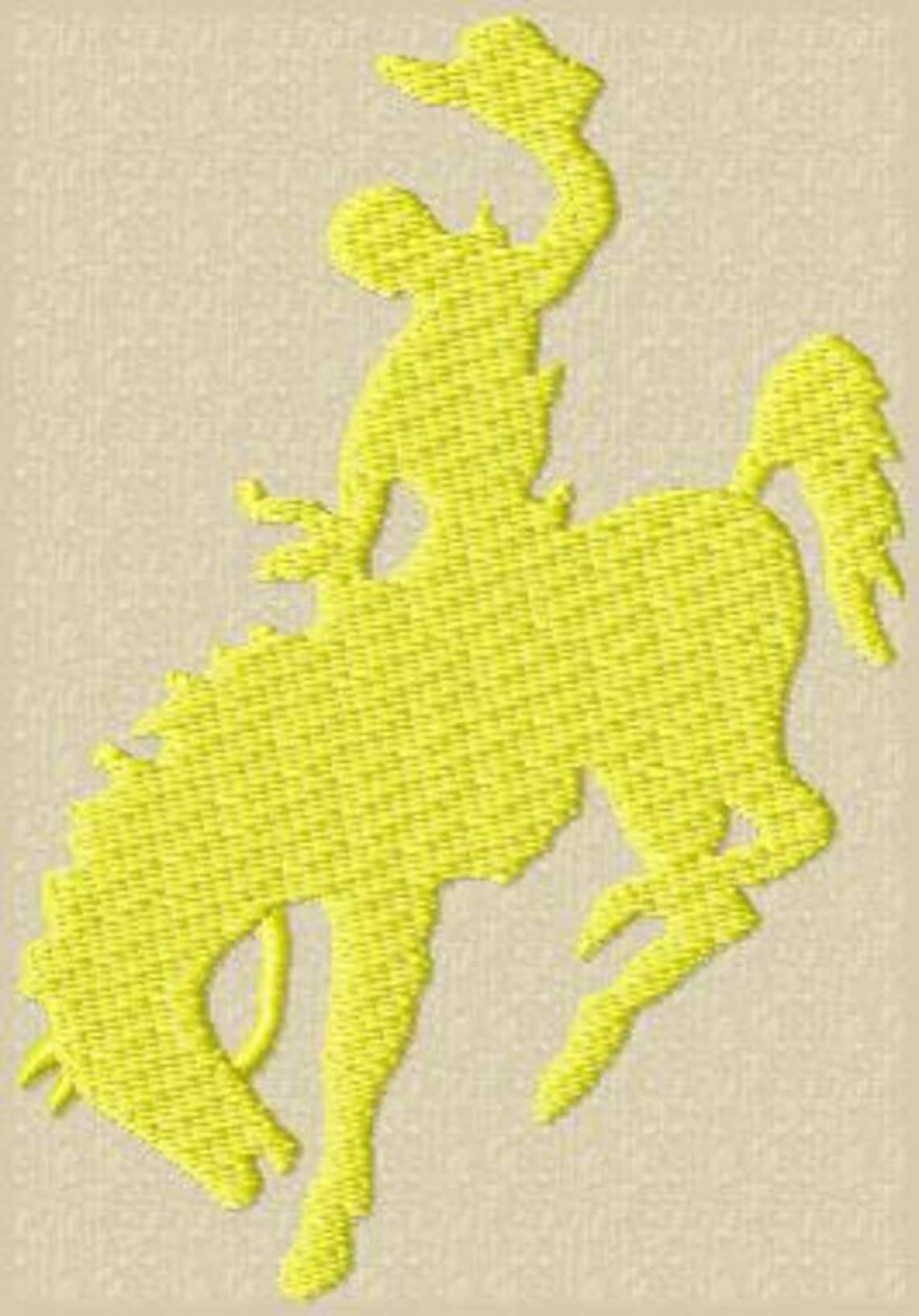 Machine Embroidery Rodeo Saddle Bronc Rider 2 Sizes Embroidery Machine Design Rodeo Western ...