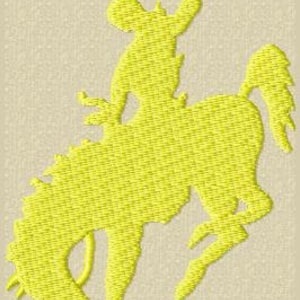 Saddle Bronc rider 2 sizes embroidery machine design rodeo western cowboy