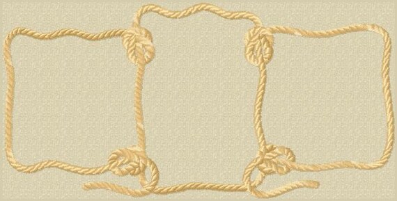 7 X 3.5 Western Rope Frame Embroidery Machine | Etsy