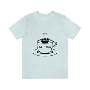 Kit-tea tee shirt.