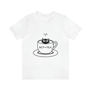 Kit-tea tee shirt.