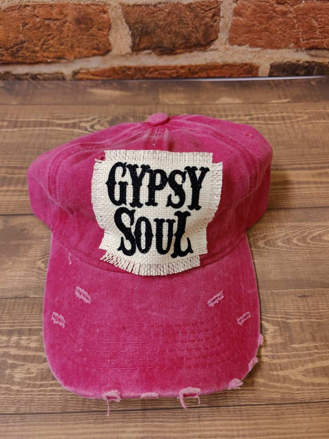 Gypsy Soul Distressed Hat. Baseball Hat. Worn Hat. Cap. - Etsy