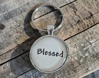 Pendant Keychain - Blessed
