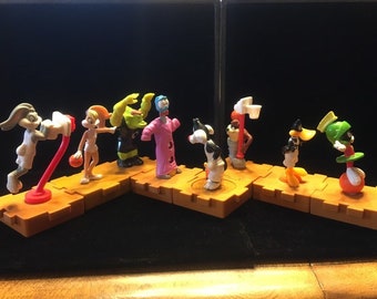 Space Jam Mobile Figurine Marvin The Martian # 3 1996 NOS McDonalds Warner Bros