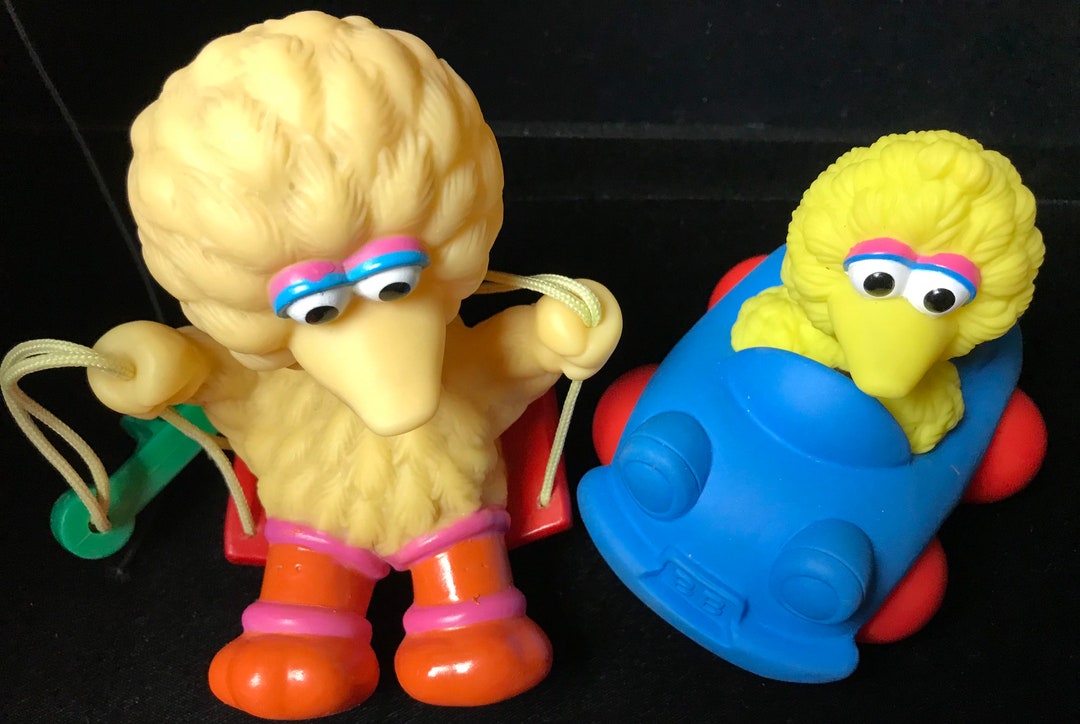 1990s Vintage Big Bird Toys Etsy
