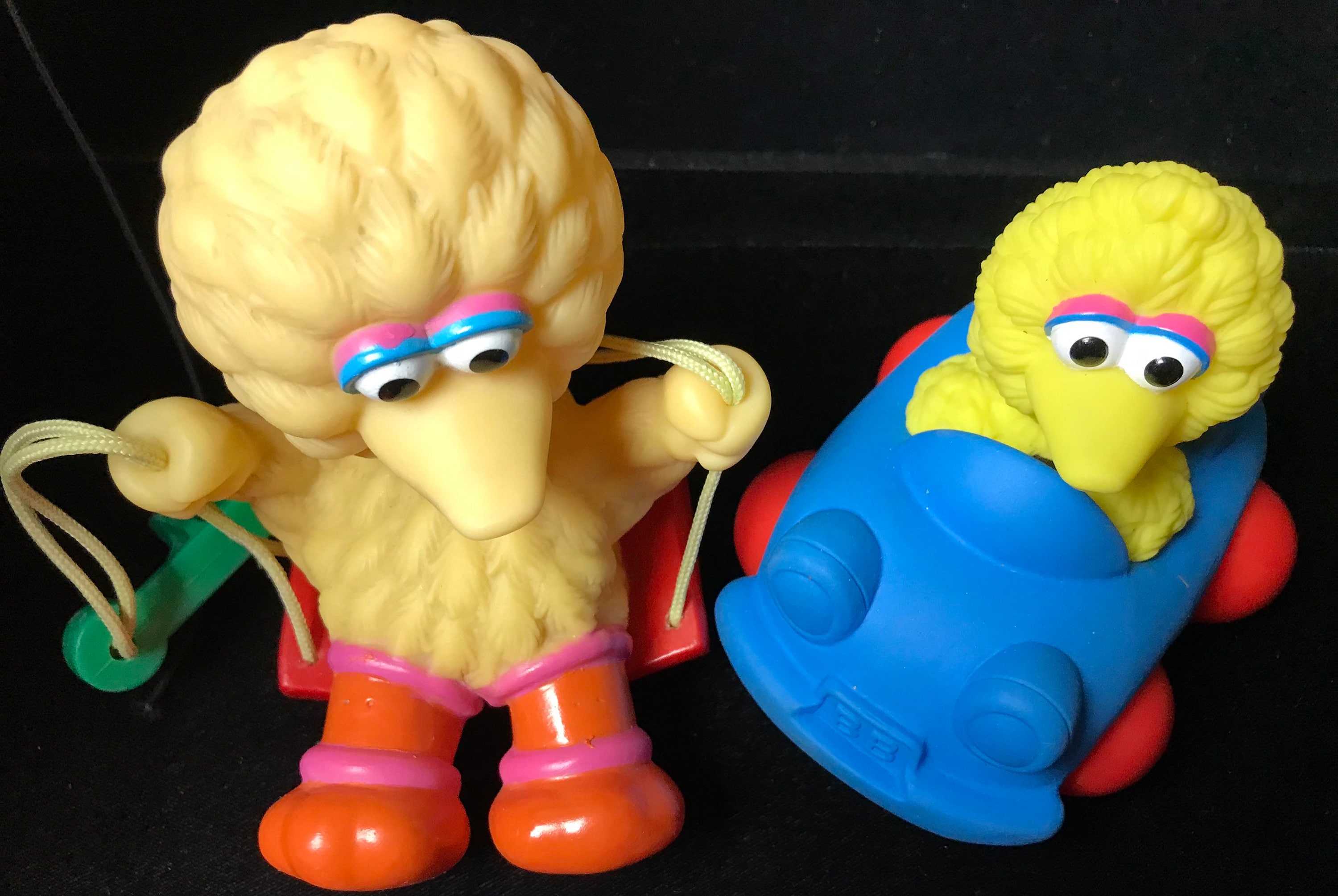 1990s Vintage Big Bird Toys - Etsy