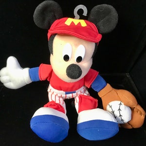 Baseball mickey mouse plush discount