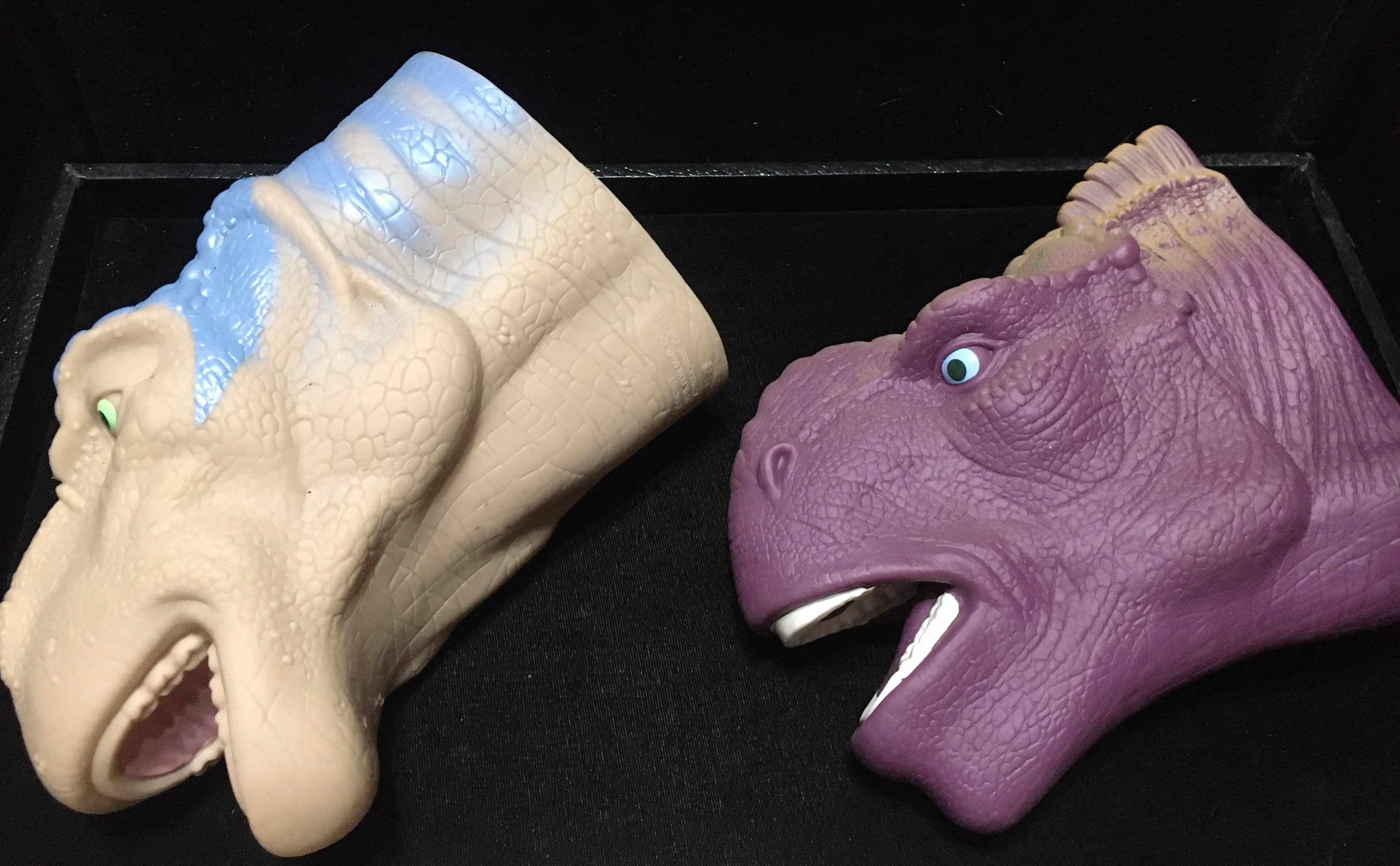 Mcdonalds dinosaur hand best sale puppets