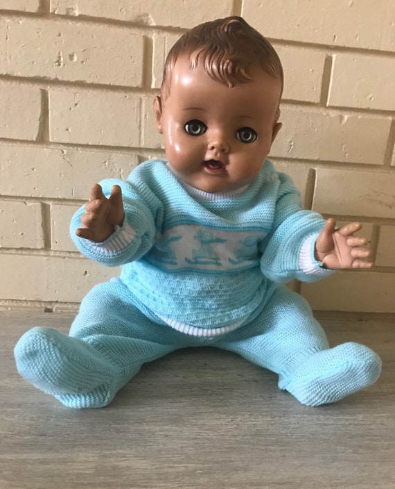 Vintage Doll Little Ricky Jr. Character Doll 1950 s Vinyl Doll Lucy and Ricky s Son little Ricky. Drinks Wets and Cries. Toys and Games. Etsy