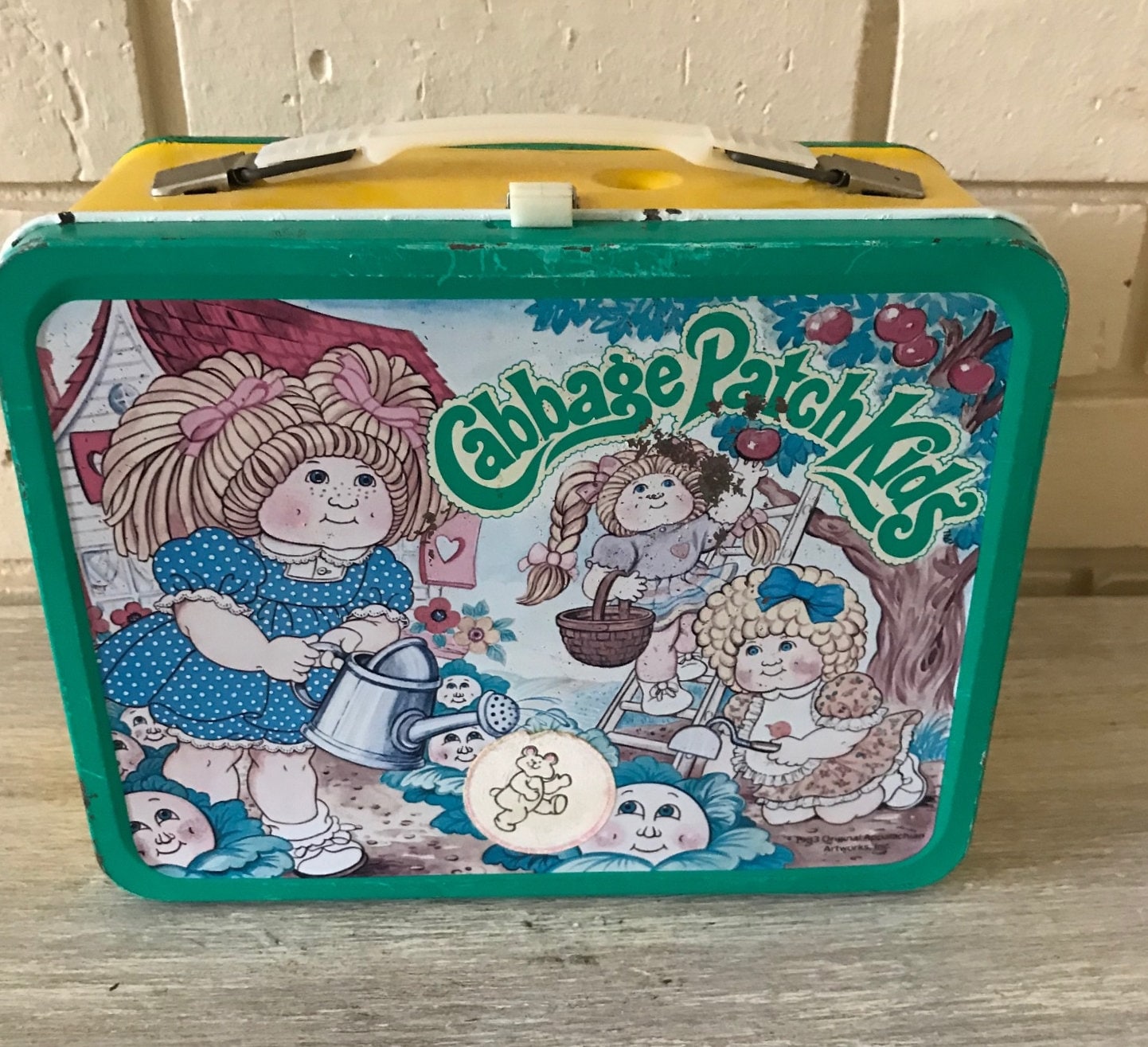 Cabbage Patch Kids Vintage Lunch Box with Thermos