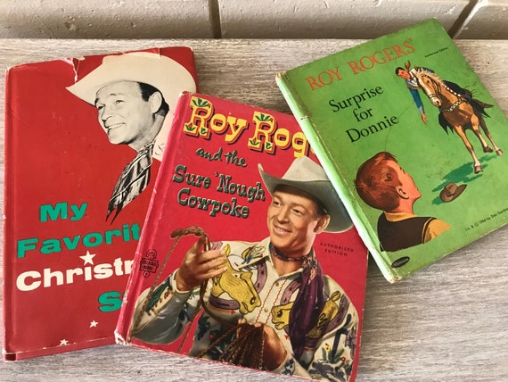 Vintage Books Roy Rogers Books 2 Tale a Tales books and | Etsy