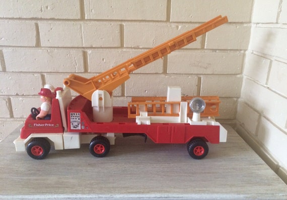 fisher price fire truck toy