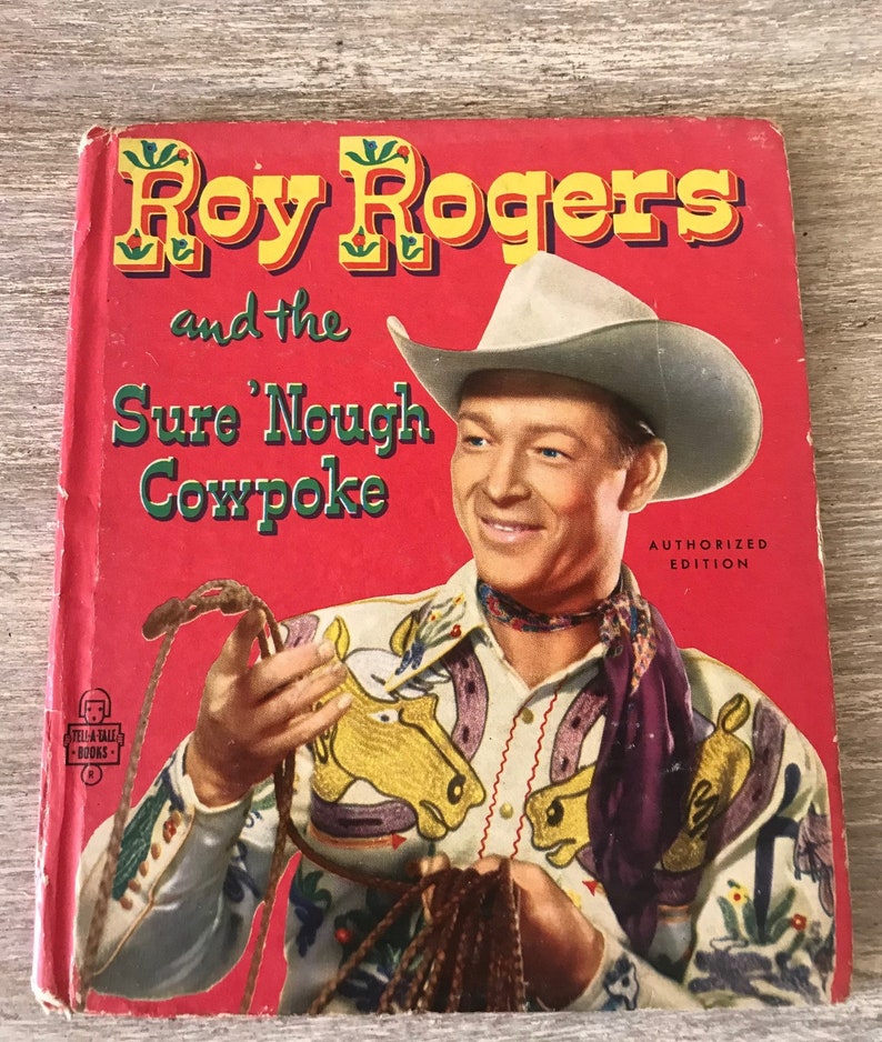Vintage Books Roy Rogers Books 2 Tale a Tales Books and - Etsy
