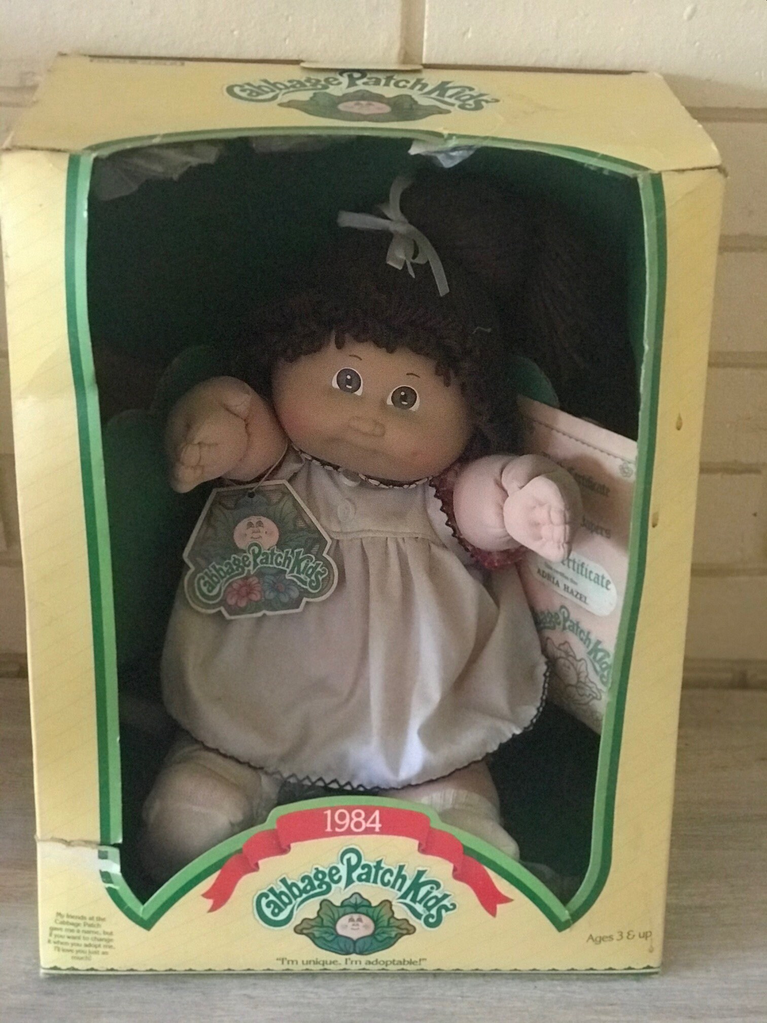 Vintage Cabbage Patch Doll Adria Hazel 1984 in Box Dolls - Etsy