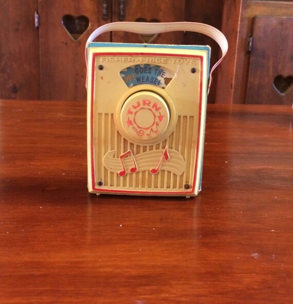 fisher price music box pocket radio