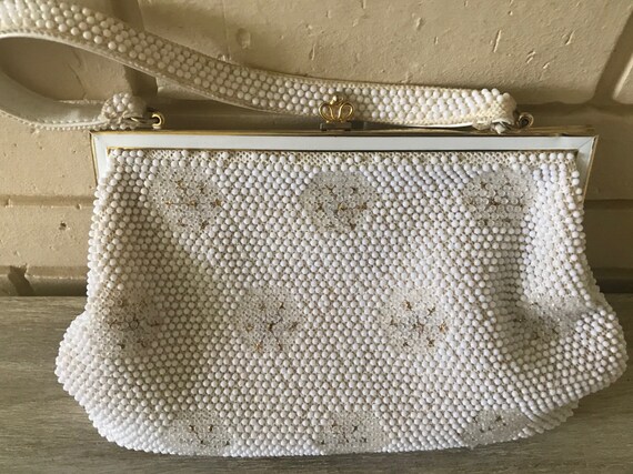 Vintage Ladies clothes Beaded handbag, Ladies pur… - image 3