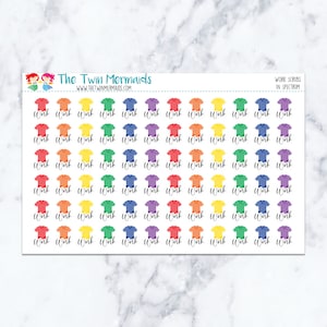 Work Scrubs in Spectrum Planner Stickers