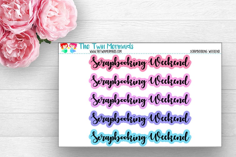 Scrapbooking Weekend In Pastel - 