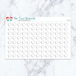Pillow Planner Stickers