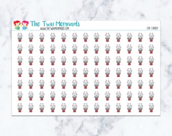 Cat Candy Planner Stickers