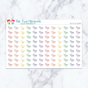 Day Off in Spectrum Planner Stickers