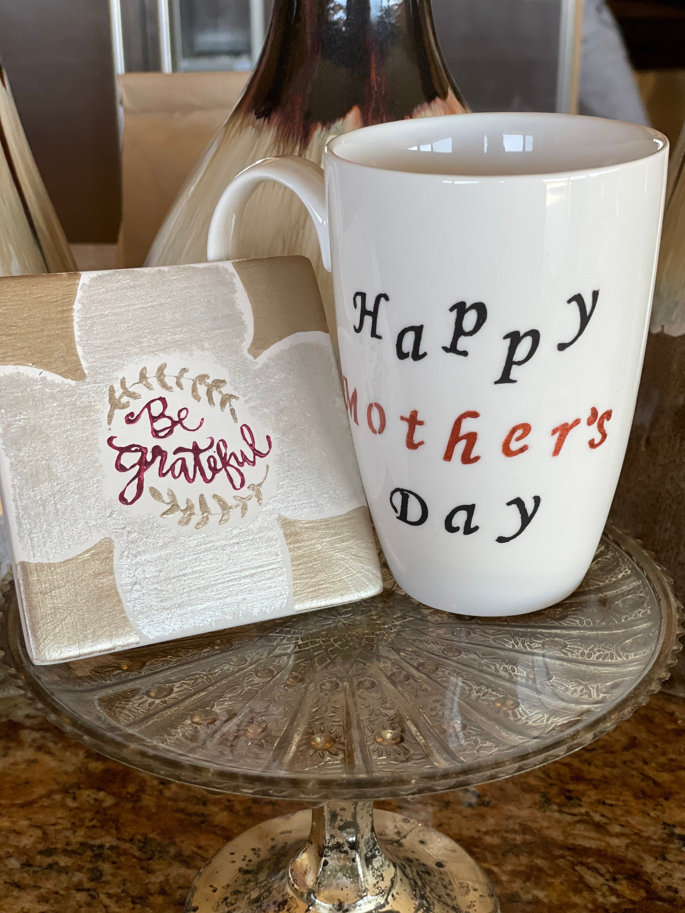 Personalized Mug Coffee Mug Coaster Gift Set Mothers Day Etsy UK