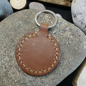 Leather key fob, cute car accessories for women, cute keychains for car keys, personalized car accessories for men, car key chain, keychain