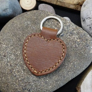 Handmade Leather key fob, cute car accessories for women, cute keychains for car keys, personalized car accessories for men, car key chain,