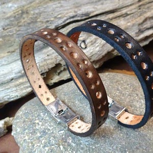 Pulseras de cuero hechas a mano de alta calidad, pulseras trenzadas de cuero genuino, regalo para su cumpleaños, pulseras unisex para niños, hombres y mujeres