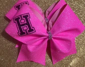 Pink Cheer Bow