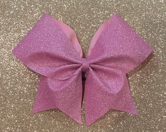 Pink Cheer Bow
