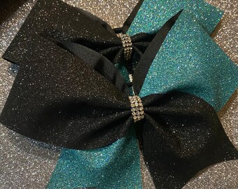 Black Cheer Bow