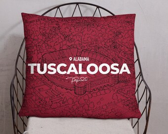 Alabama University Stadium Pillow