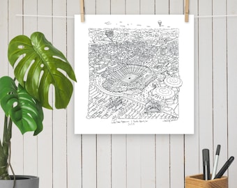 Southbend Stadium Print!