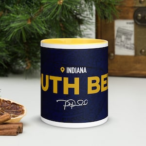 Tasse de carte de stade de Southbend !