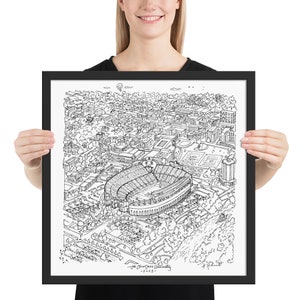 Impression encadrée Columbus Ohio Stadium !