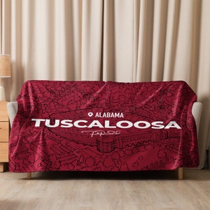 Couverture en sherpa du Tuscaloosa Stadium !
