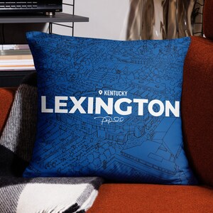 Coussin pour carte du stade du Kentucky