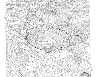 Tuscaloosa Stadium Print!