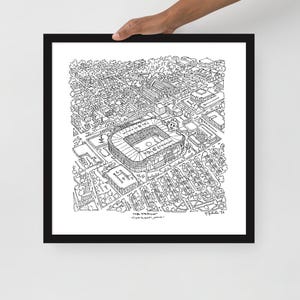 Carte du FC Cincinnati encadrée !