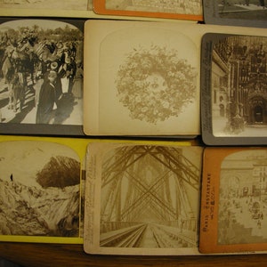 Lot of 31 Stereoview Photos, Good Variety image 3