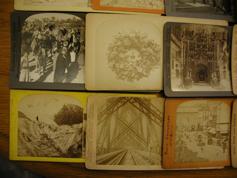 Lot of 31 Stereoview Photos, Good Variety image 3