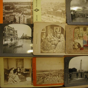 Lot of 31 Stereoview Photos, Good Variety image 2