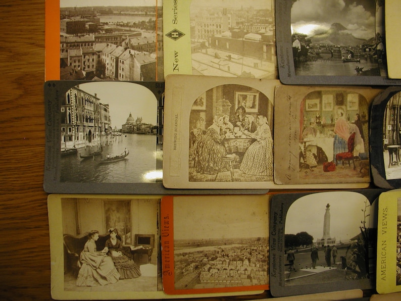 Lot of 31 Stereoview Photos, Good Variety image 2